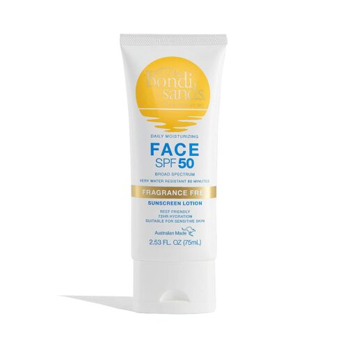 Buy Affordable Bondi Sands Fragrance Free Sunscreen Daily Face Lotion Spf 50 75ml in London, UK