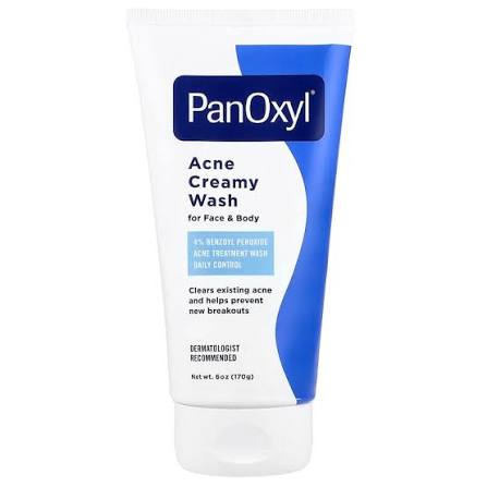 Buy Affordable Panoxyl Creamy Acne Wash 4% Benzoyl Peroxide 6.0Oz in London, UK