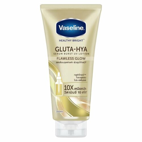 Buy Affordable Vaseline Gluta-Hya Serum Burst Uv Lotion Flawless Glow 300ml in London, UK