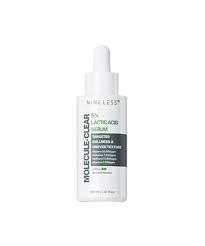 Buy Affordable NINELESS Molecule-Clear 5% Lactic Acid Serum 30ml in London, UK