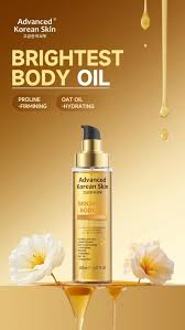 Buy Affordable Advanced Korean Brightest Body Oil in London, UK