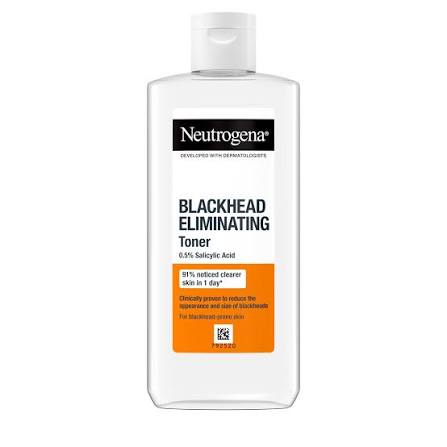 Buy Affordable Neutrogena Blackhead Eliminating 0.5% Salicylic Acid Cleansing Toner – 200ml in London, UK